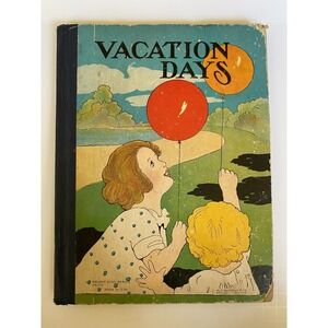 Antique Vacation Days M.A. Donohue Children's Story Book 210 Bright Eyes Series